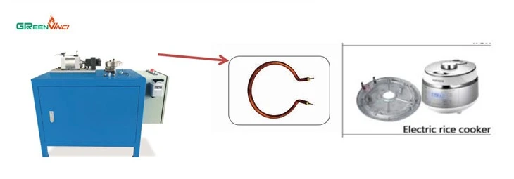 Circle Shape Heating Tube Bending Machine1